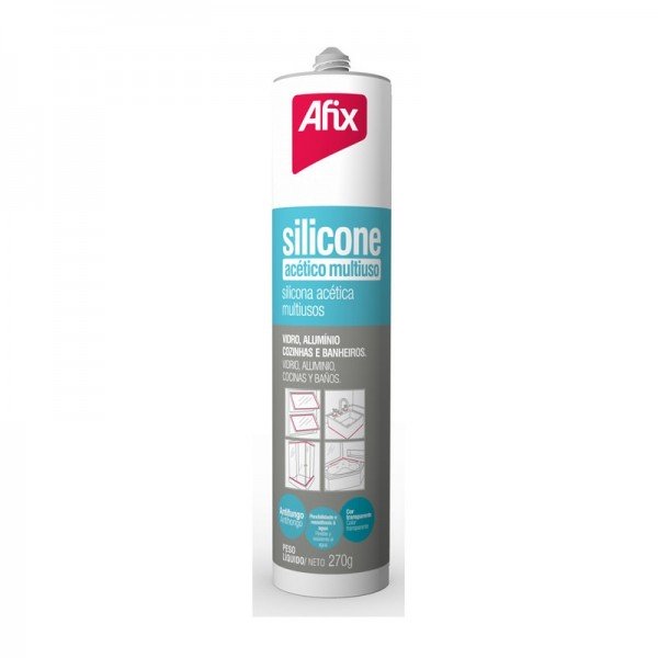 SILICONE TRANSPARENTE AFIX